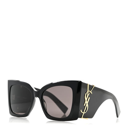 Saint Laurent Acetate Blaze Sunglasses SL M119 Black 1 of 9