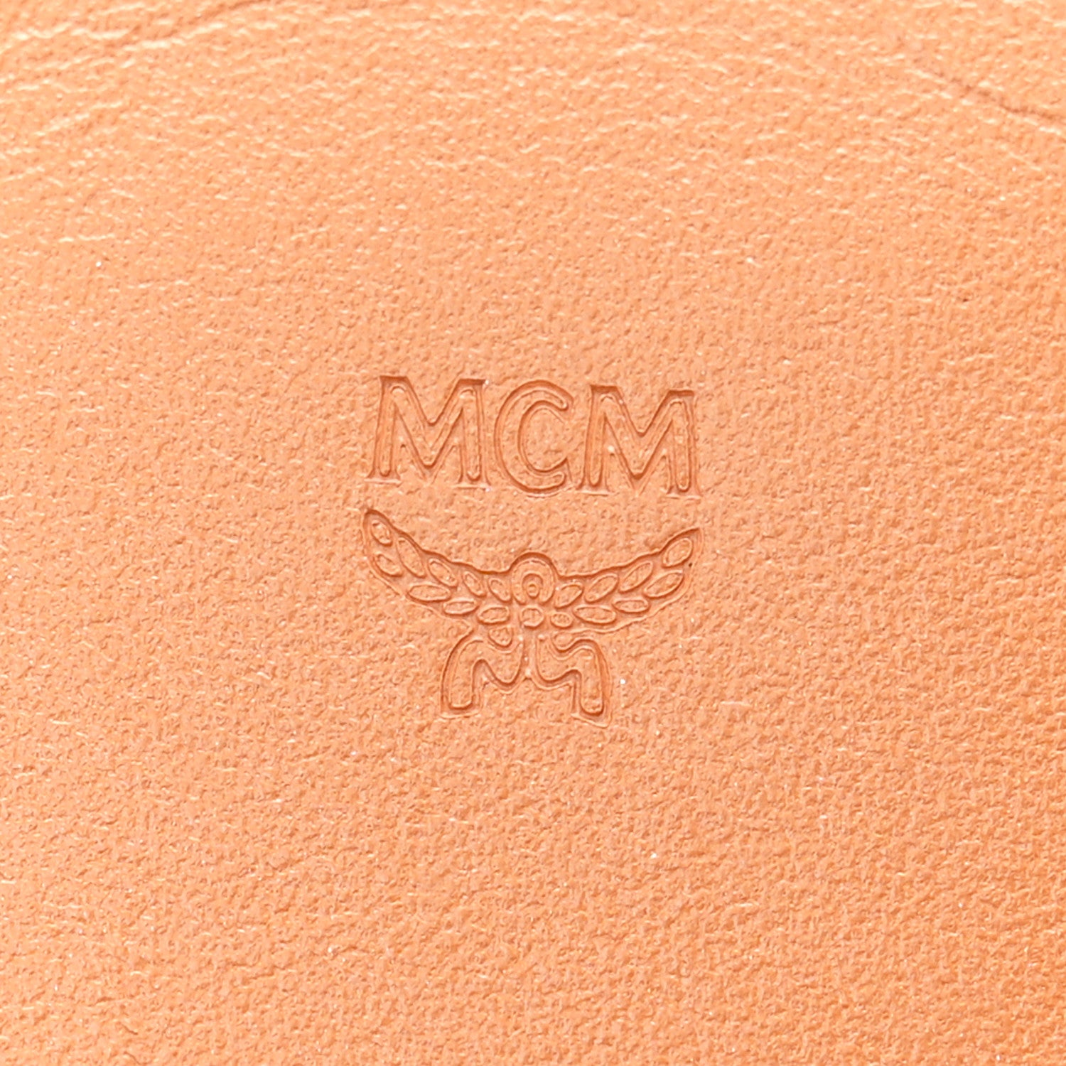 MCM Visetos Crossbody Phone Case Cognac 6 of 11