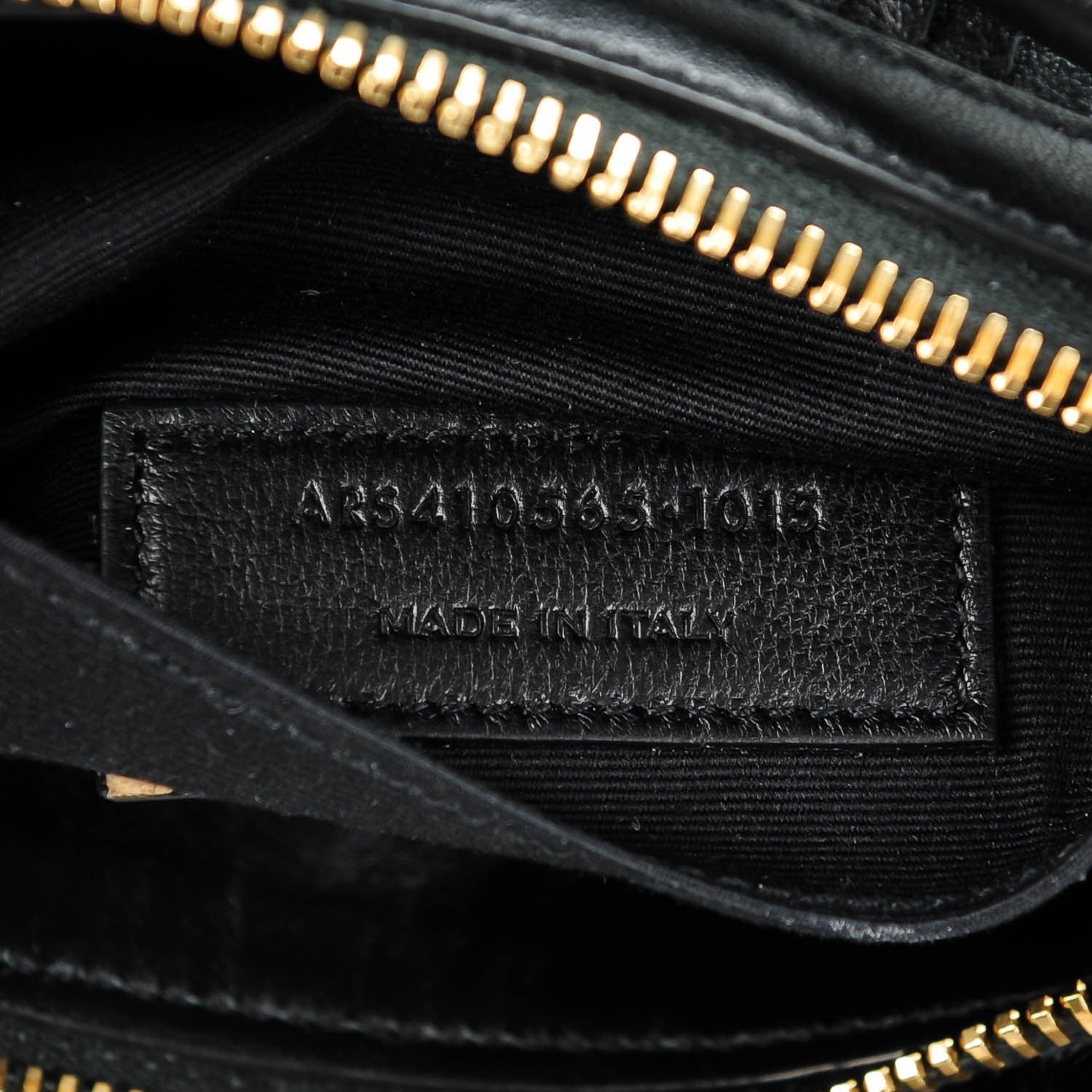 Saint Laurent Calfskin Small Emmanuelle Fringed Hobo Black 7 of 7