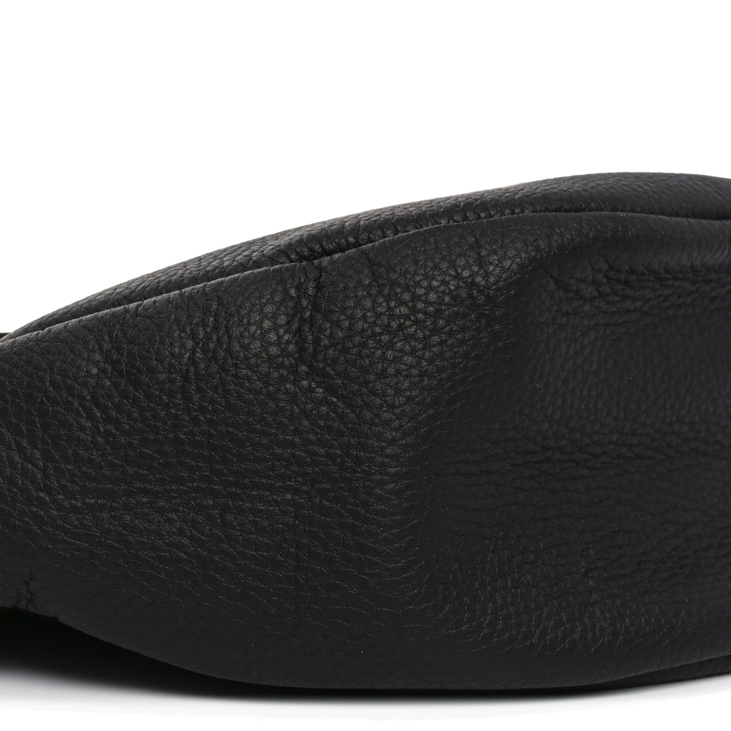 The Row Grained Calfskin Small Slouchy Banana Bag Dark Brown 9 of 10