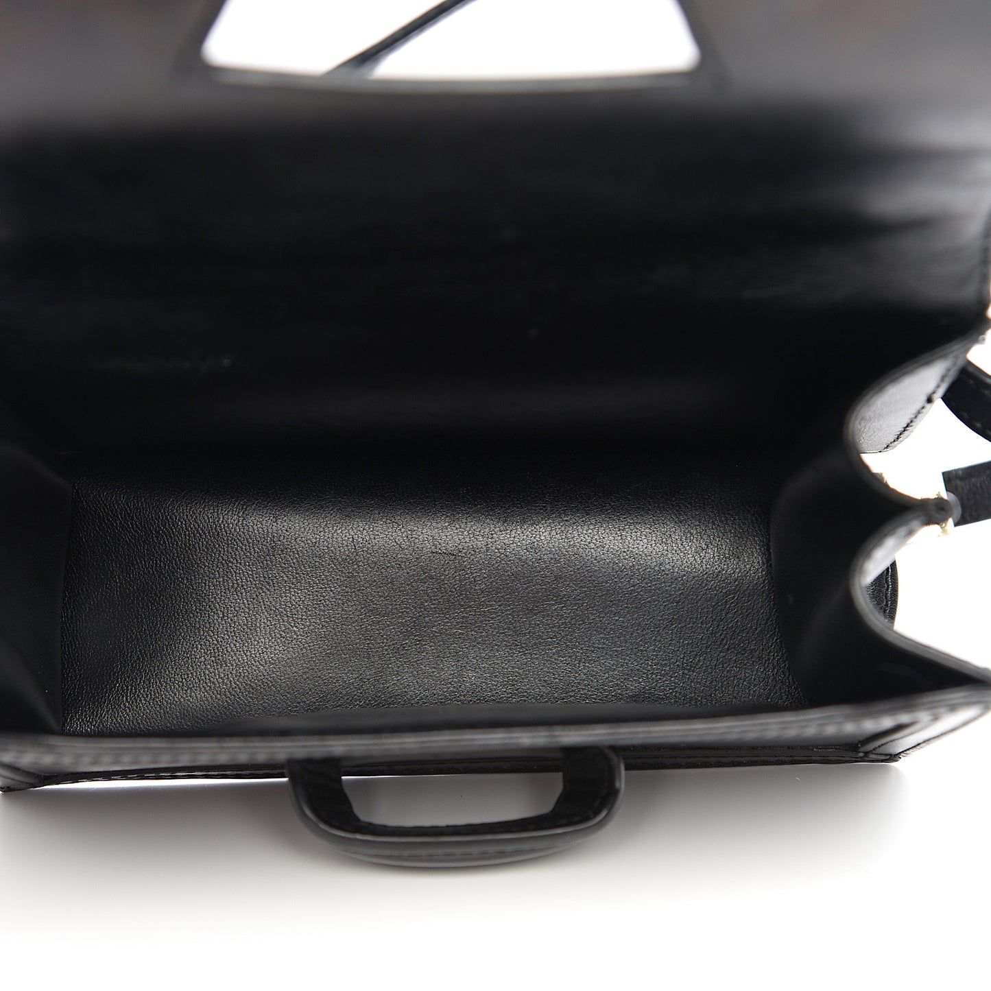 Calfskin Small Barcelona Shoulder Bag Black