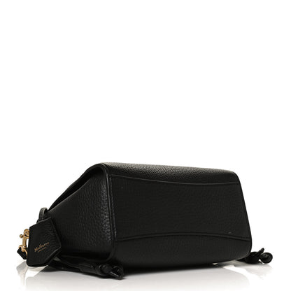 Mulberry Heavy Grain Small Iris Tote Black 4 of 10