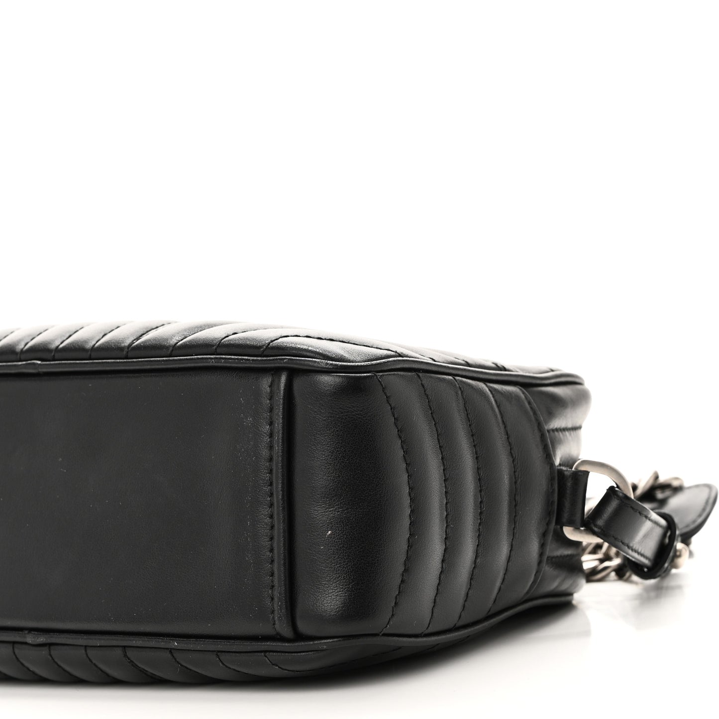 Soft Calfskin Diagramme Camera Bag Black