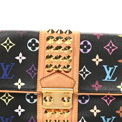 Louis Vuitton Monogram Multicolor Courtney Clutch Black 7 of 7