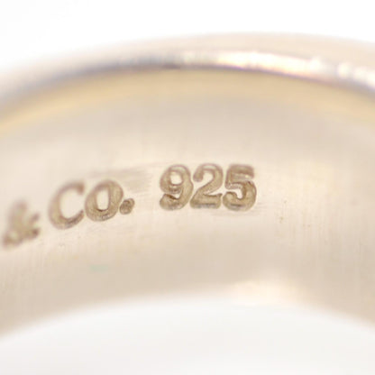 Tiffany Sterling Silver Cushion Ring 5.5 5 of 5
