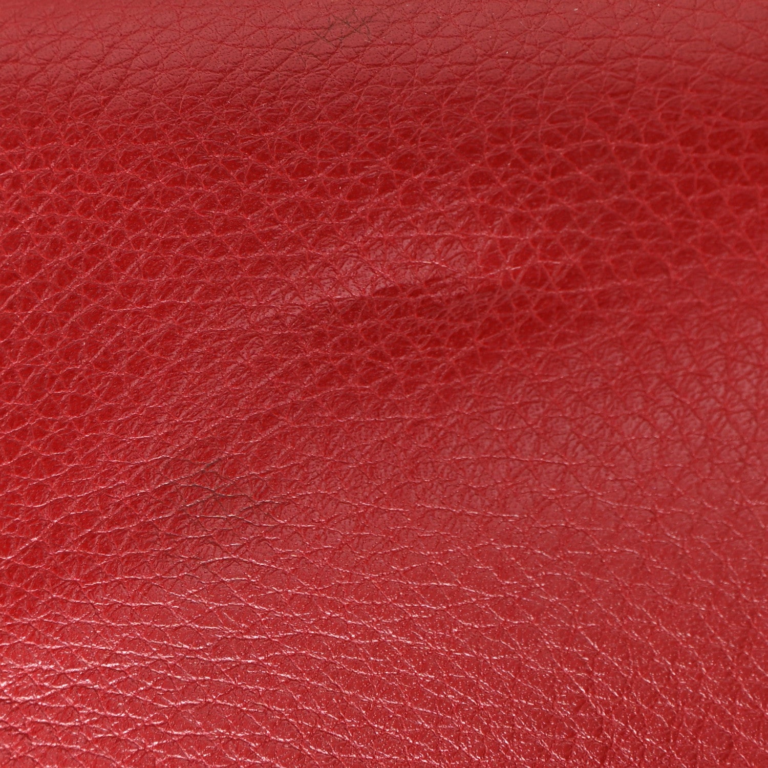 Valentino Garavani Pebbled Calfskin Medium Glam Lock Rockstud Flap Red 12 of 14