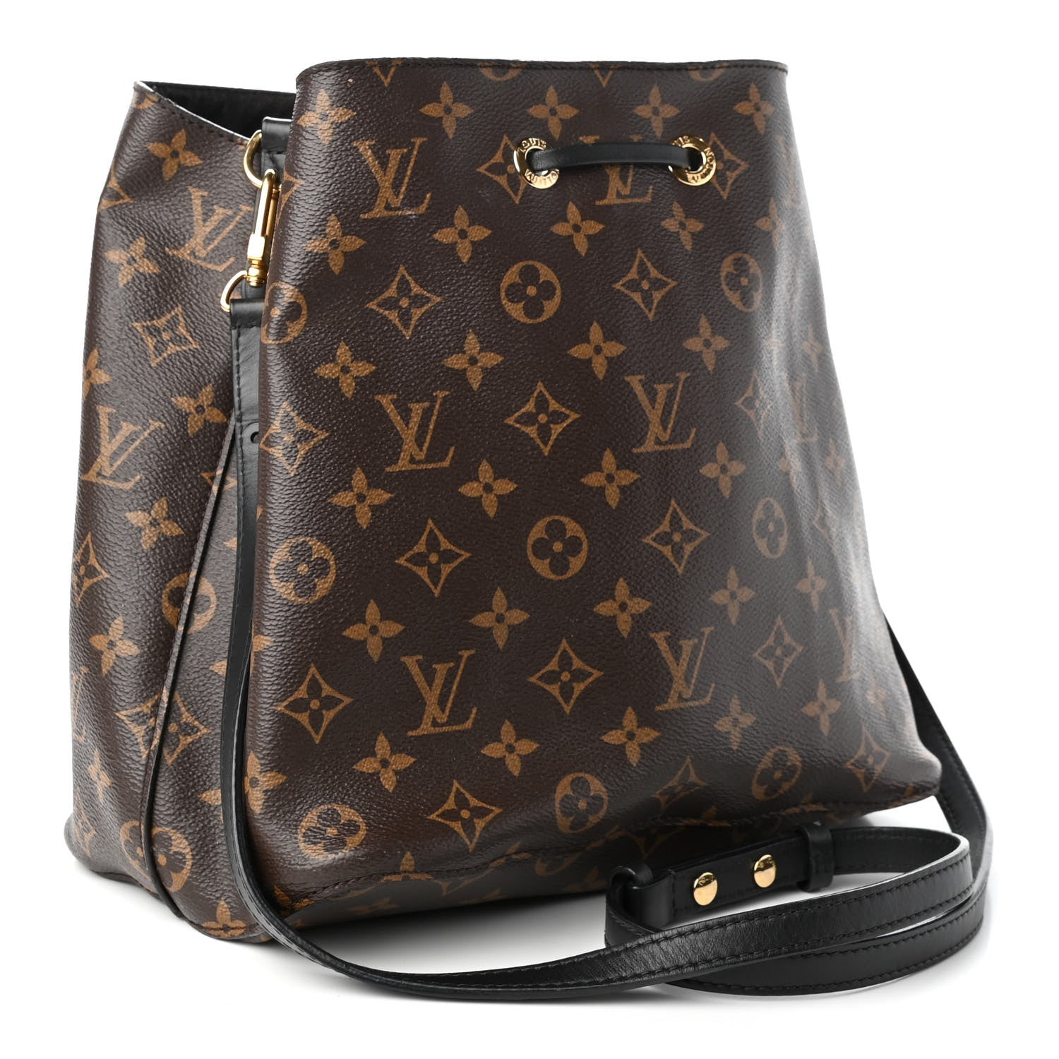 Louis Vuitton Monogram Neonoe MM Black 2 of 4