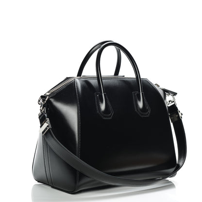 Givenchy Shiny Lord Calfskin Medium Antigona Black 3 of 7