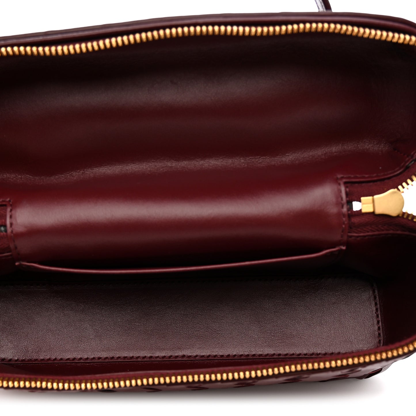 Nappa Intrecciato Bang Bang Vanity Case Barolo