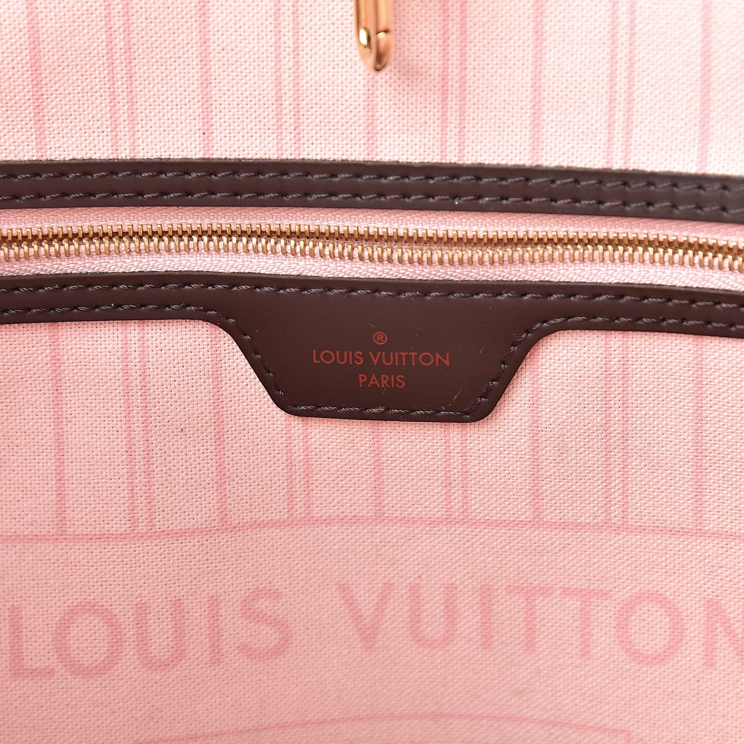 Damier Ebene Neo Neverfull MM Rose Ballerine