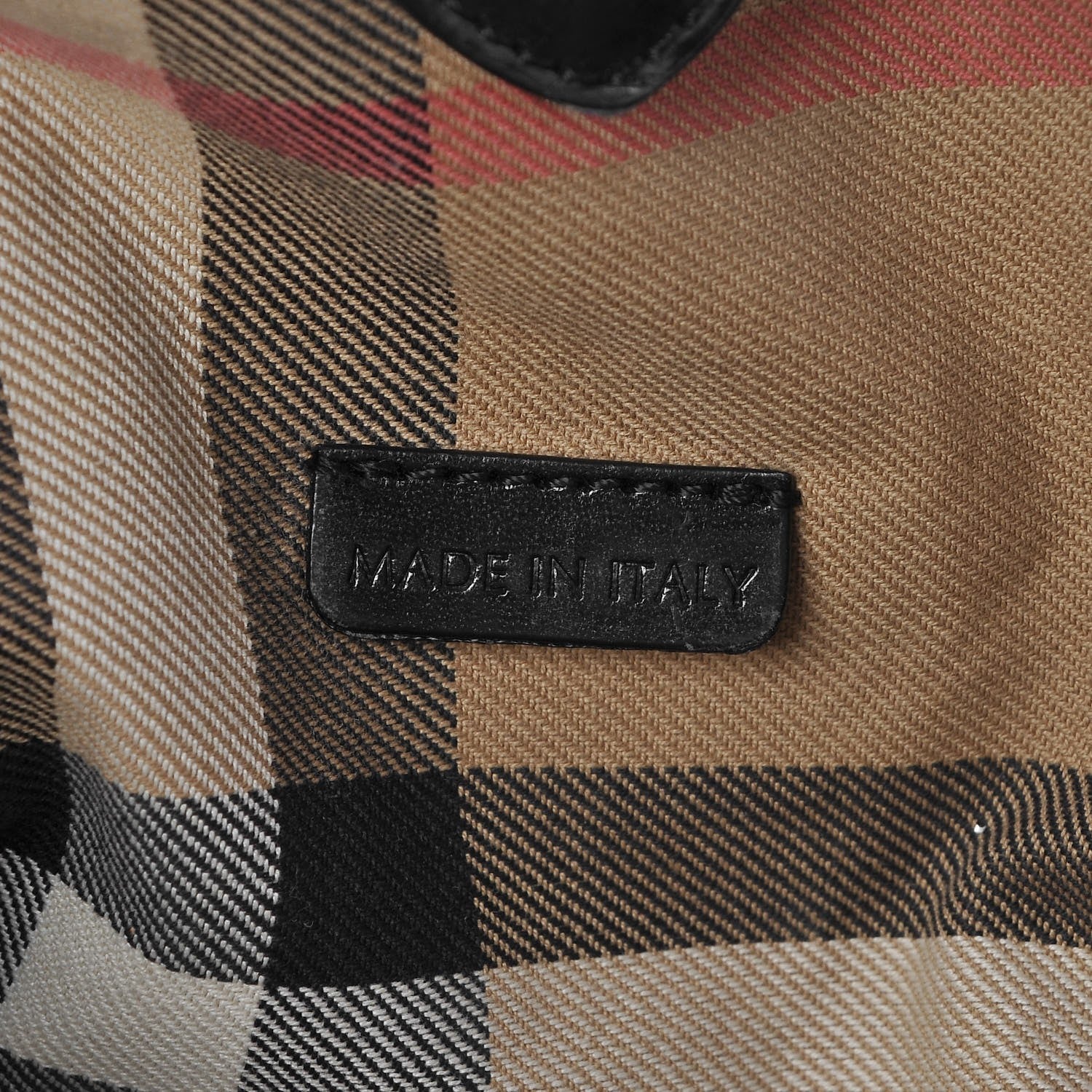 Burberry Lambskin Medium East West Tote Black 7 of 13