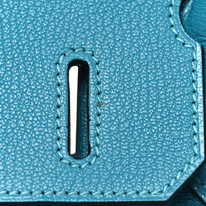 Hermes Chevre de Coromandel Birkin 30 Turquoise 13 of 13