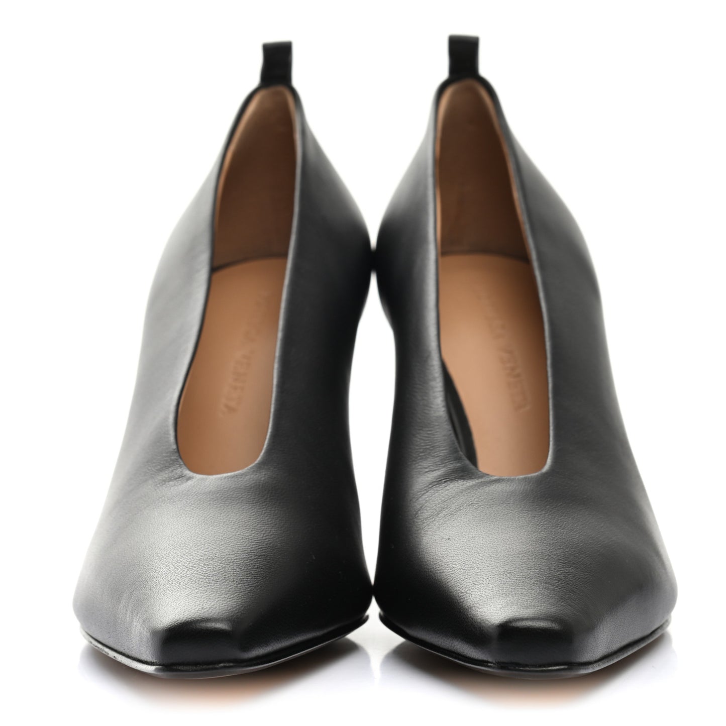 Nappa Almond Pumps 38 Black