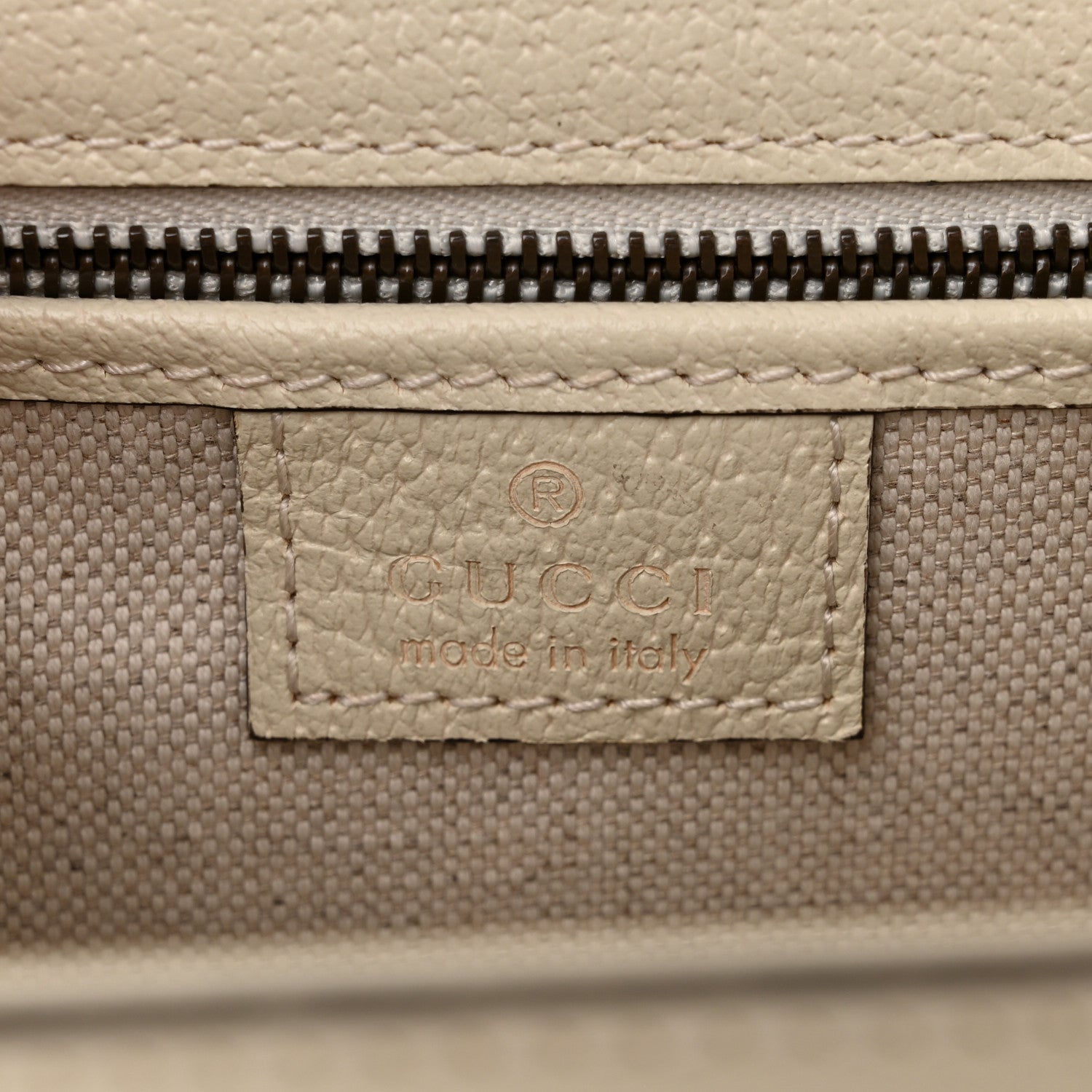 Gucci Monogram Jumbo GG Textured Dollar Calfskin Web Small Bamboo 1947 Top Handle Bag Off White 6 of 10