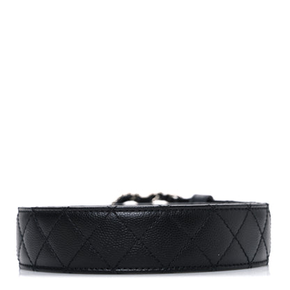 Chanel Caviar Quilted CC Chain Belt 85 34 Black 2 of 5