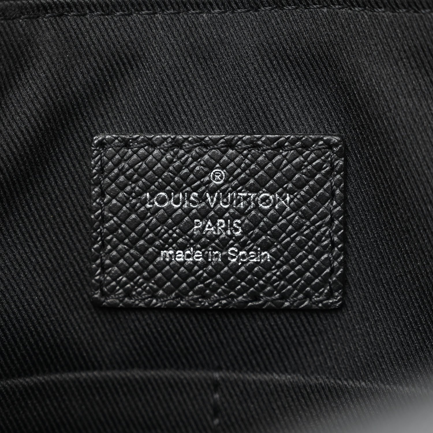 Louis Vuitton Taigarama Outdoor Flap Messenger Black 6 of 11
