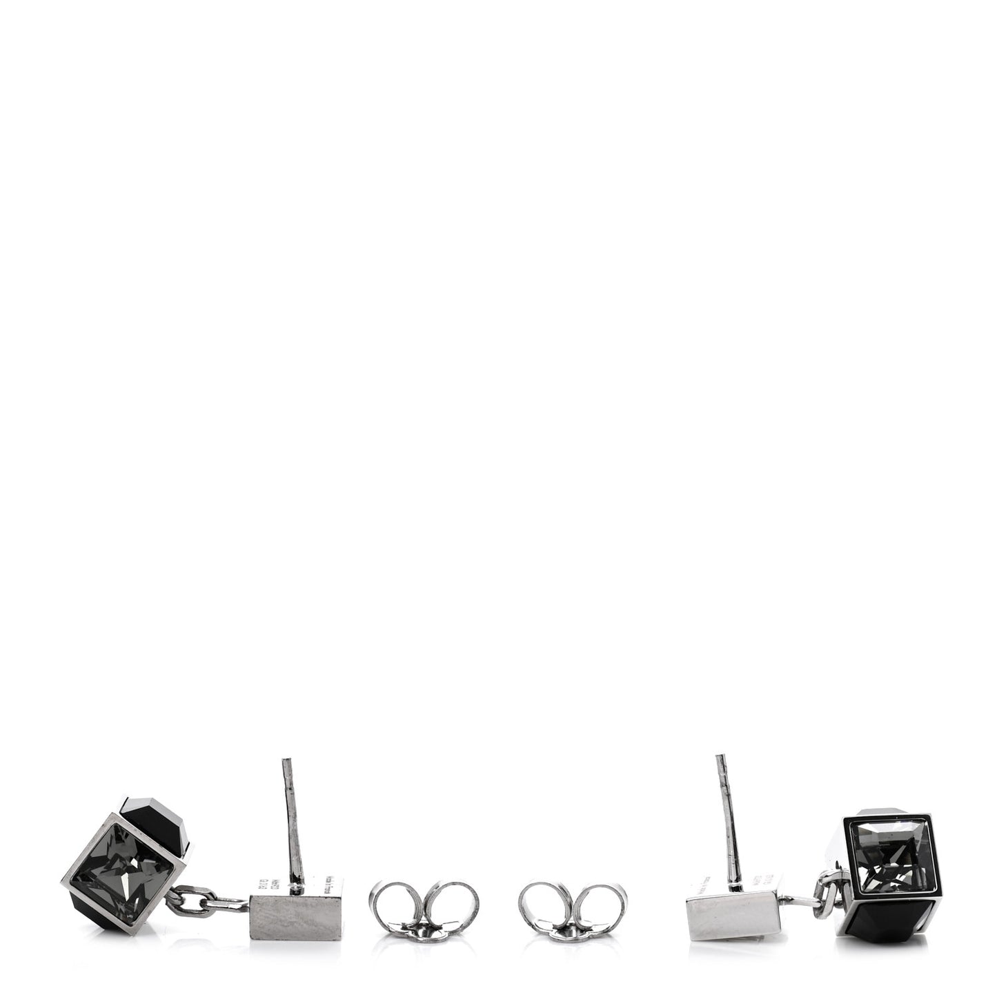Swarovski Gamble Earring Silver