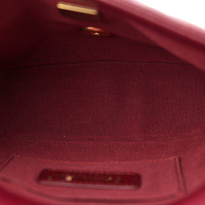 Chanel Caviar Quilted Mini Chain Soul Flap Burgundy 5 of 10