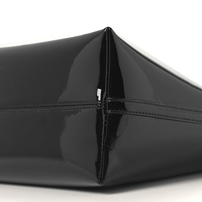 Saint Laurent Patent Calfskin Rendez-Vous Hobo Black 10 of 10
