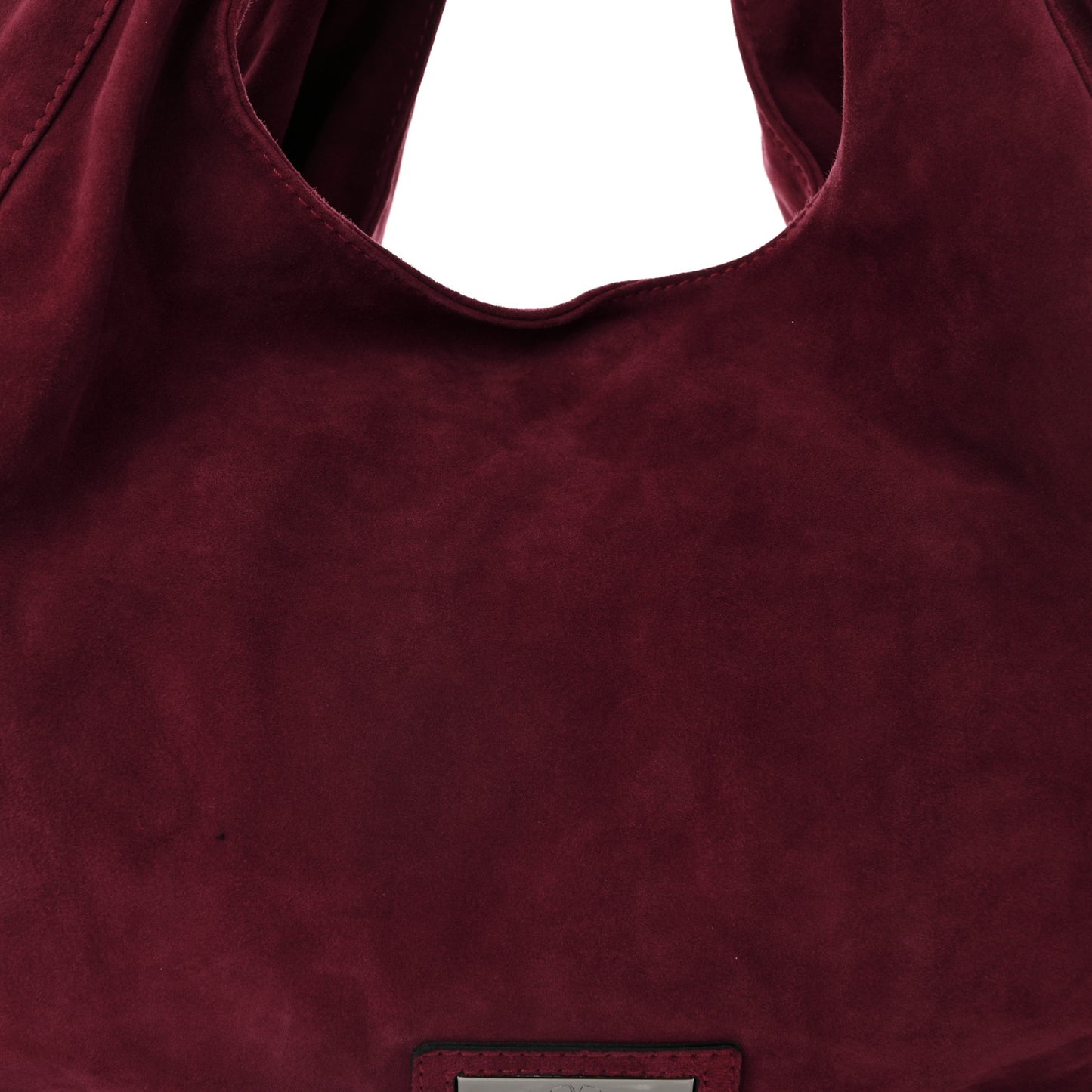 Suede Large Nuage Bow Hobo Fusion