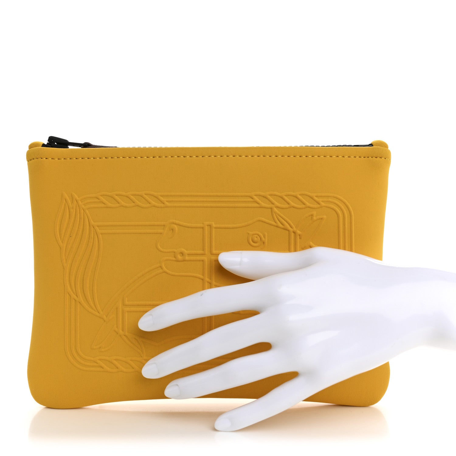 Hermes Neoprene Small Neobain Quadrige Case Tournesol 2 of 7