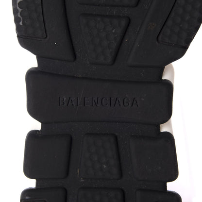 Balenciaga Neoprene Knit Europe Print Womens Speed Sneakers 38 Red Yellow Black 7 of 9