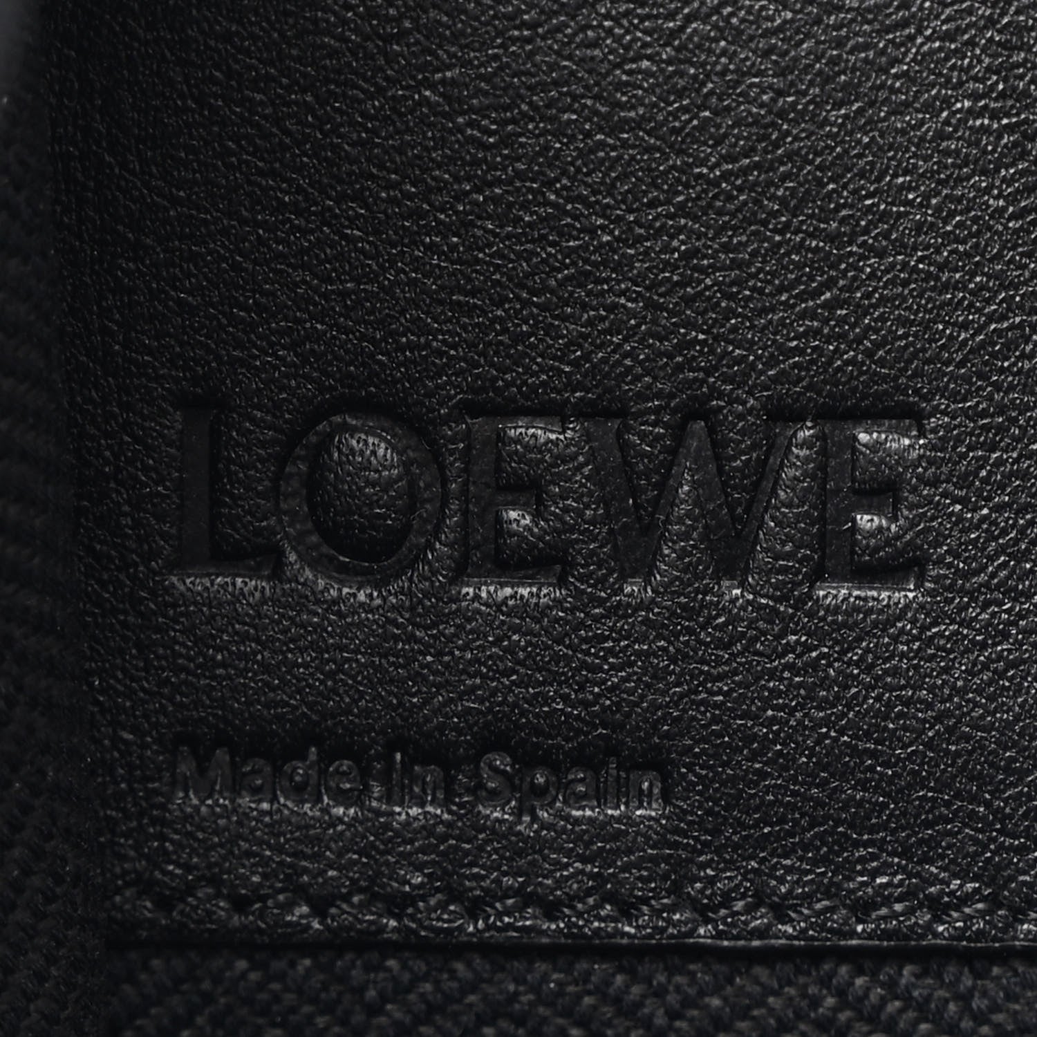 Loewe Calfskin Medium Hammock Shoulder Bag Black 6 of 11