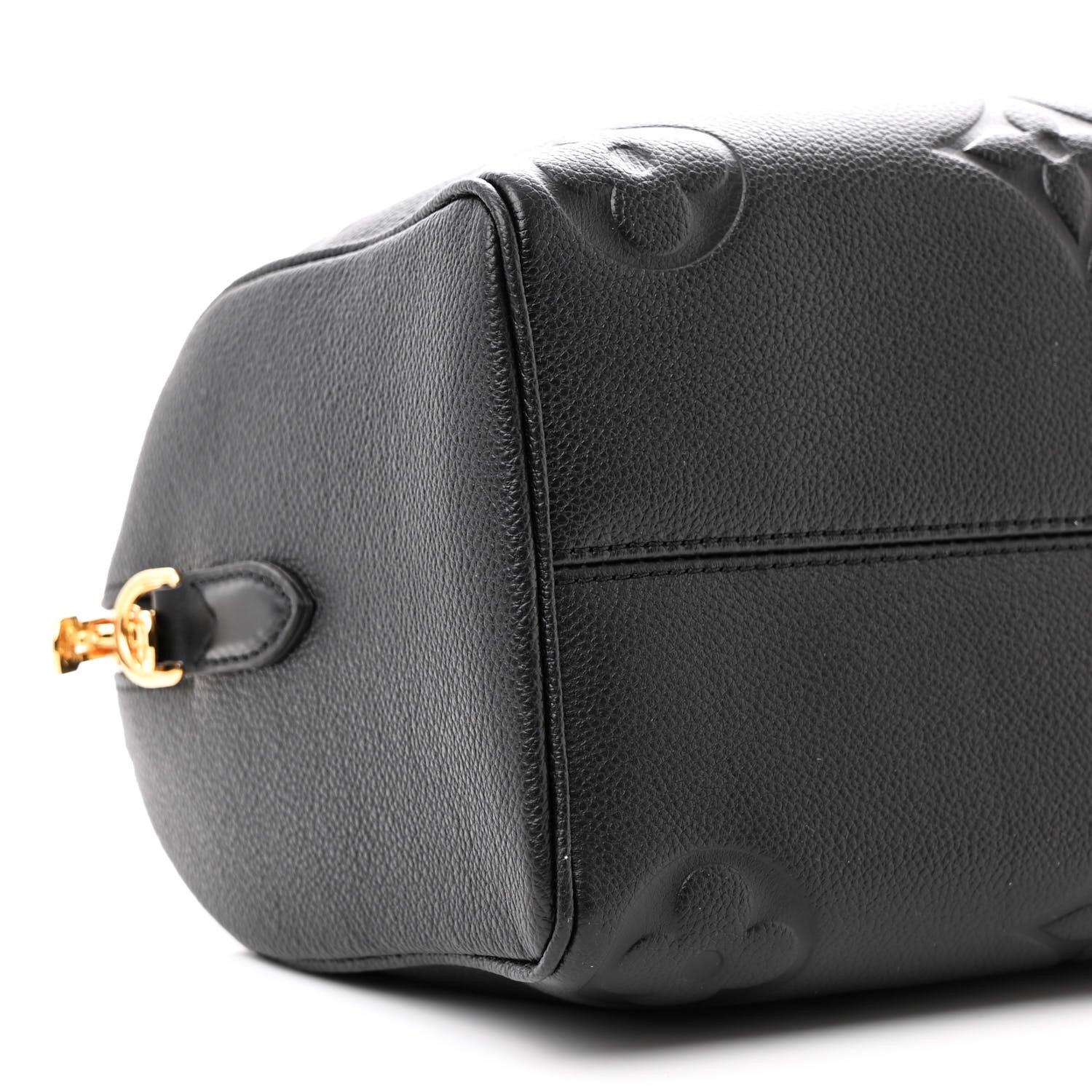 Louis Vuitton Empreinte Monogram Giant Speedy Bandouliere 25 Black 8 of 10