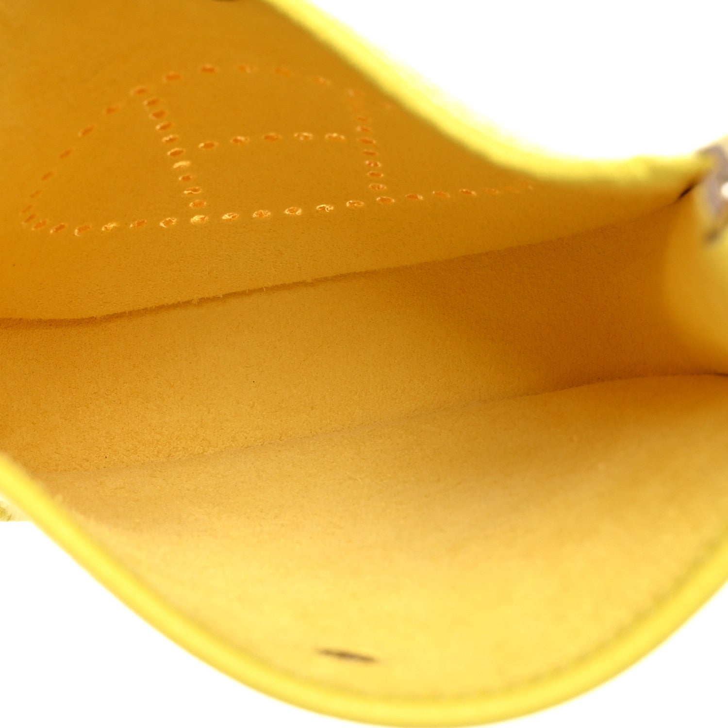 Hermes Taurillon Clemence Evelyne TPM Lime 5 of 10