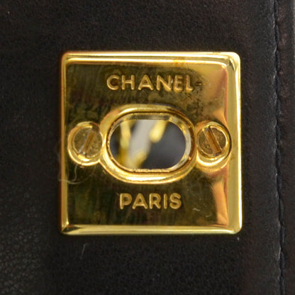 Chanel Lambskin Quilted Mini Flap Black 6 of 10
