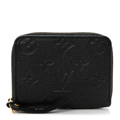 Louis Vuitton Empreinte Zippy Coin Purse Black 1 of 6