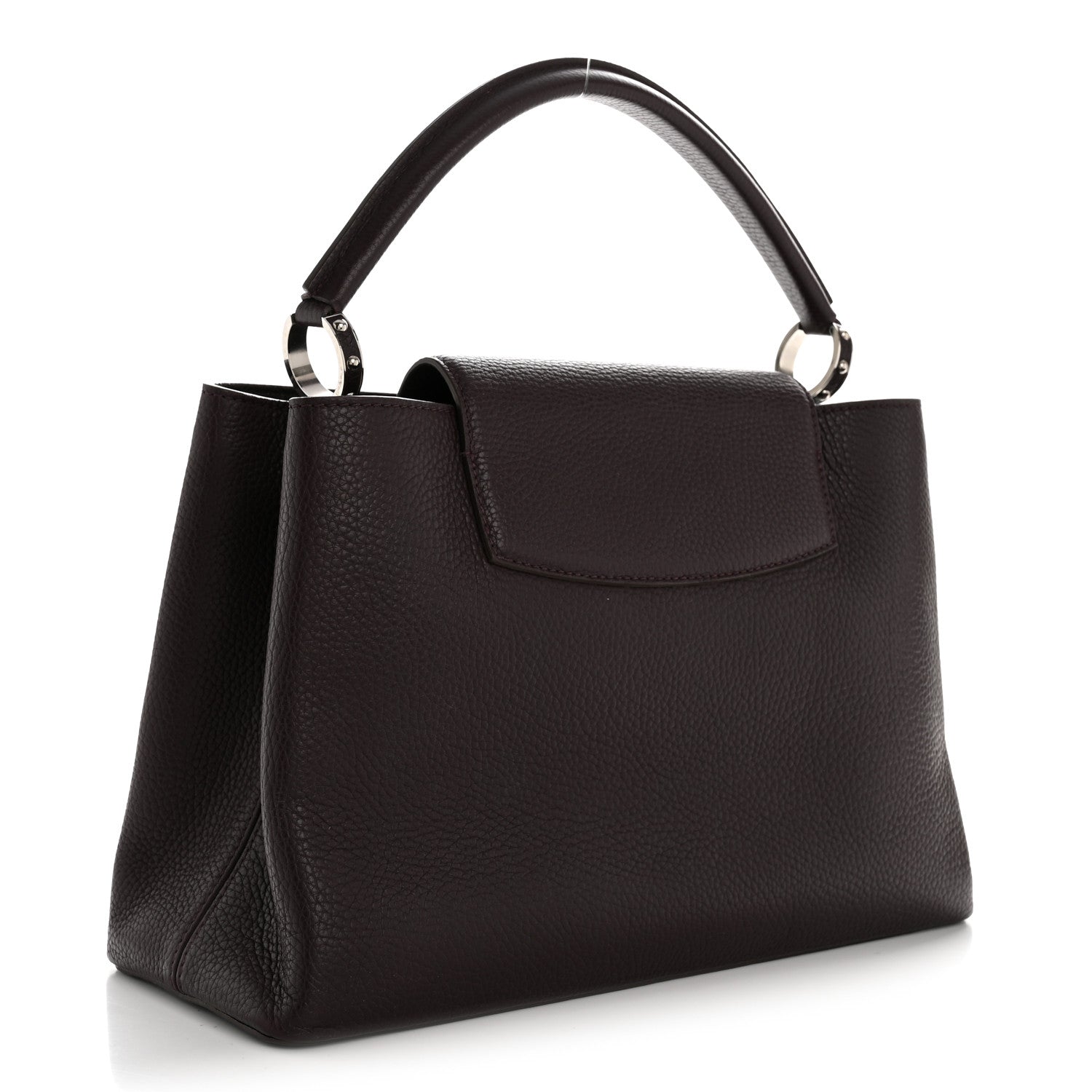 Louis Vuitton Taurillon Capucines MM Quetsche 3 of 11