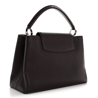 Louis Vuitton Taurillon Capucines MM Quetsche 3 of 11