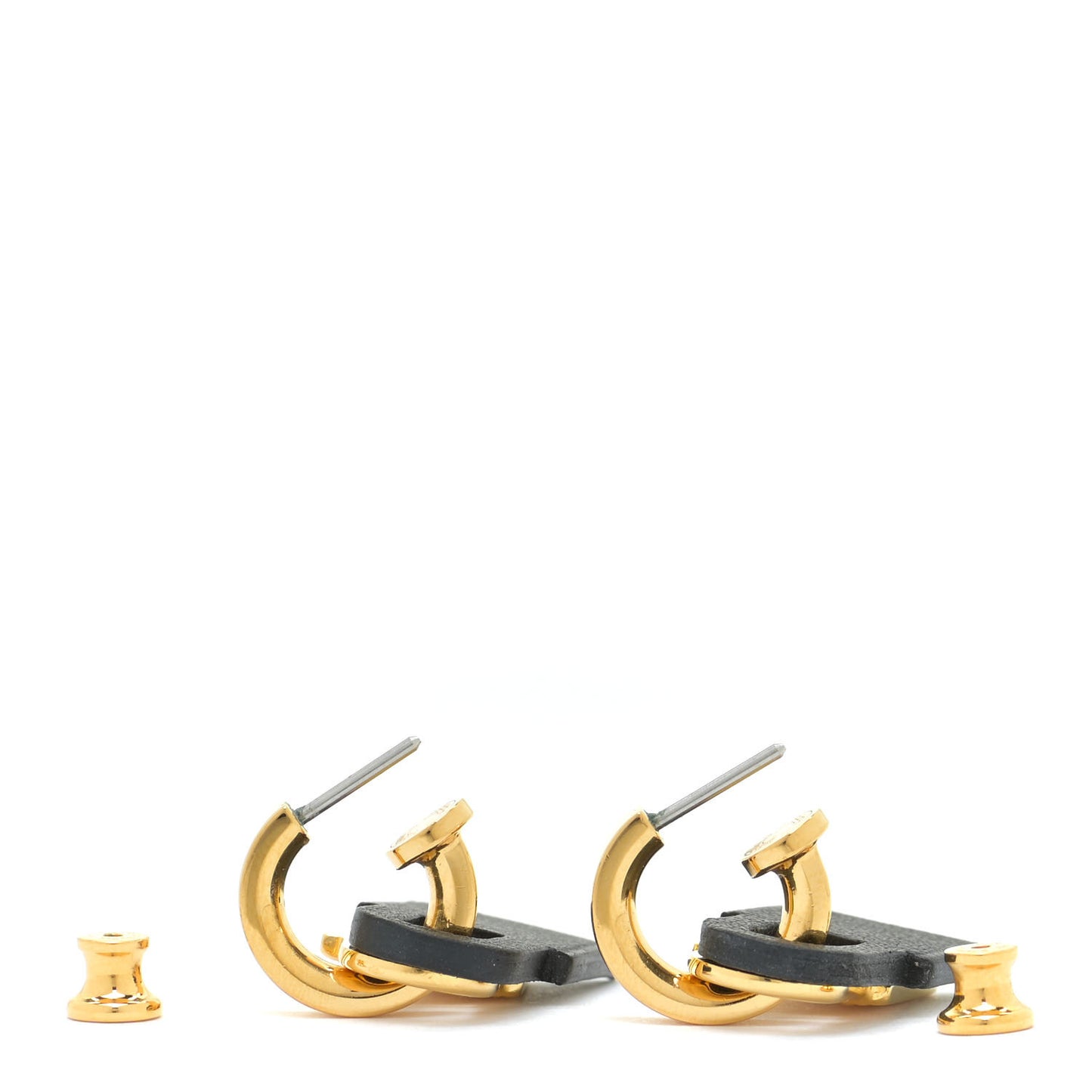 Gold Swift O'Kelly Earrings Black