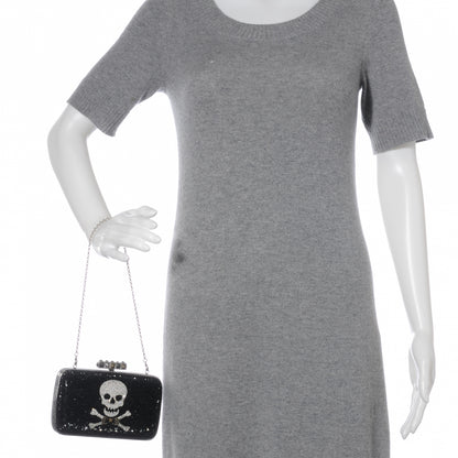 Judith Leiber Crystal Skull Pattern Clutch 2 of 6