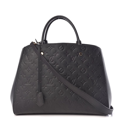 Louis Vuitton Empreinte Montaigne GM Black 1 of 11