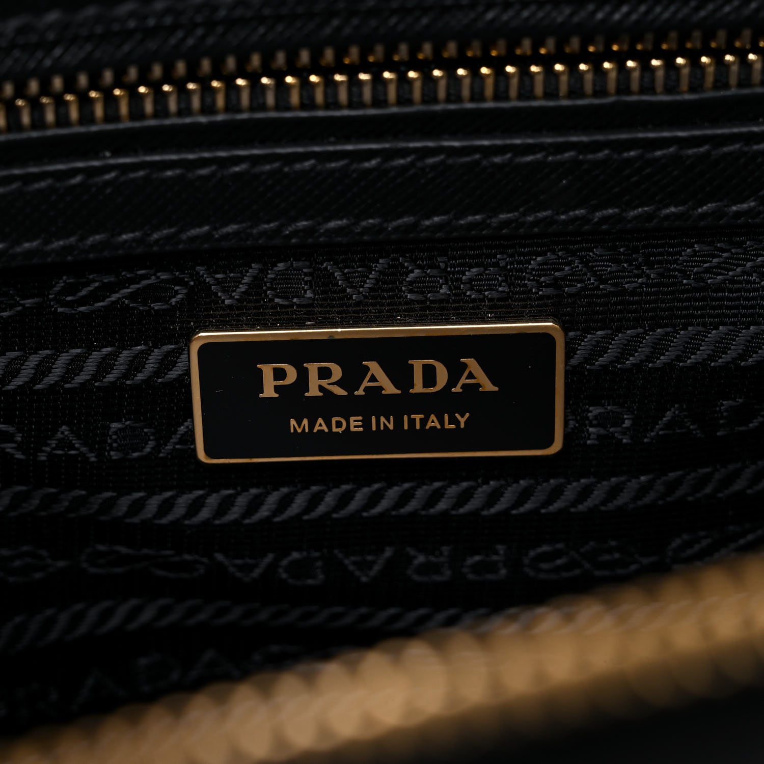 Prada Saffiano Small Galleria Double Zip Tote Black 6 of 10