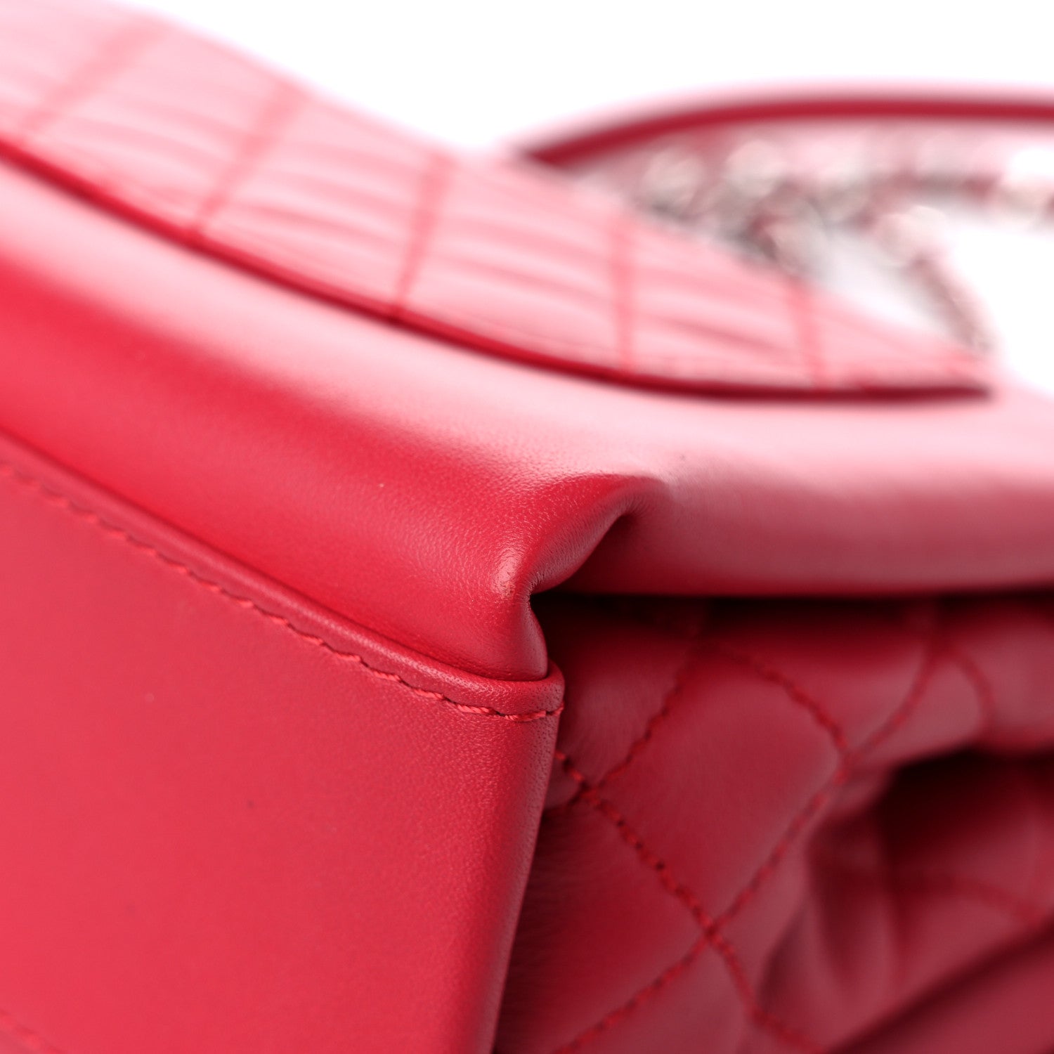 Chanel Calfskin Mini Tramezzo Flap Red 11 of 16