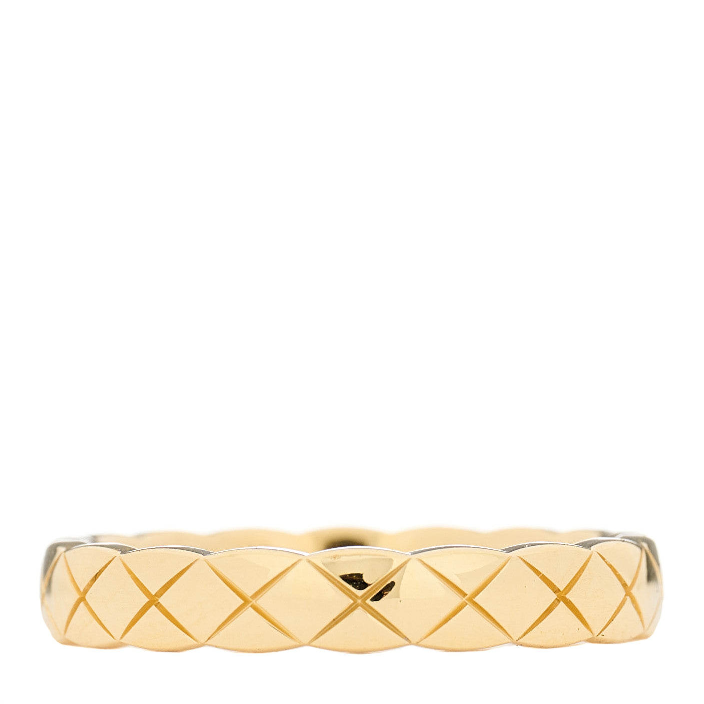 18K Yellow Gold Mini Coco Crush Ring 51 5.75