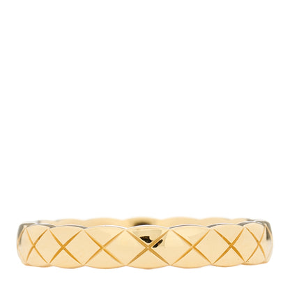 Chanel 18K Yellow Gold Mini Coco Crush Ring 51 5.75 3 of 5