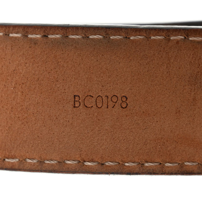 Louis Vuitton Mini Monogram 25mm LV Initiales Belt 80 32 3 of 7