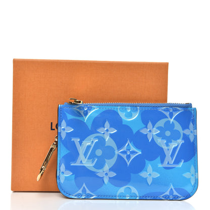 Louis Vuitton Vernis Valentine Key Pouch Light Blue 7 of 7