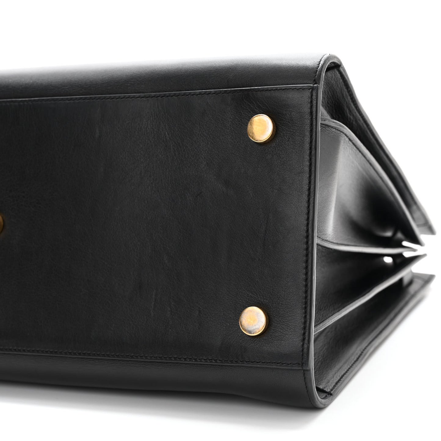 Calfskin Large Sac De Jour Carryall Black