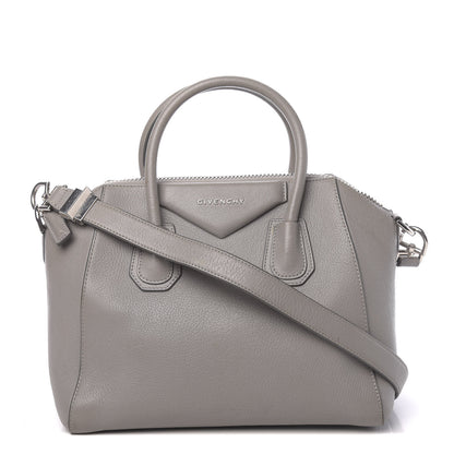Givenchy Sugar Goatskin Small Antigona Pearl Grey 1 of 16
