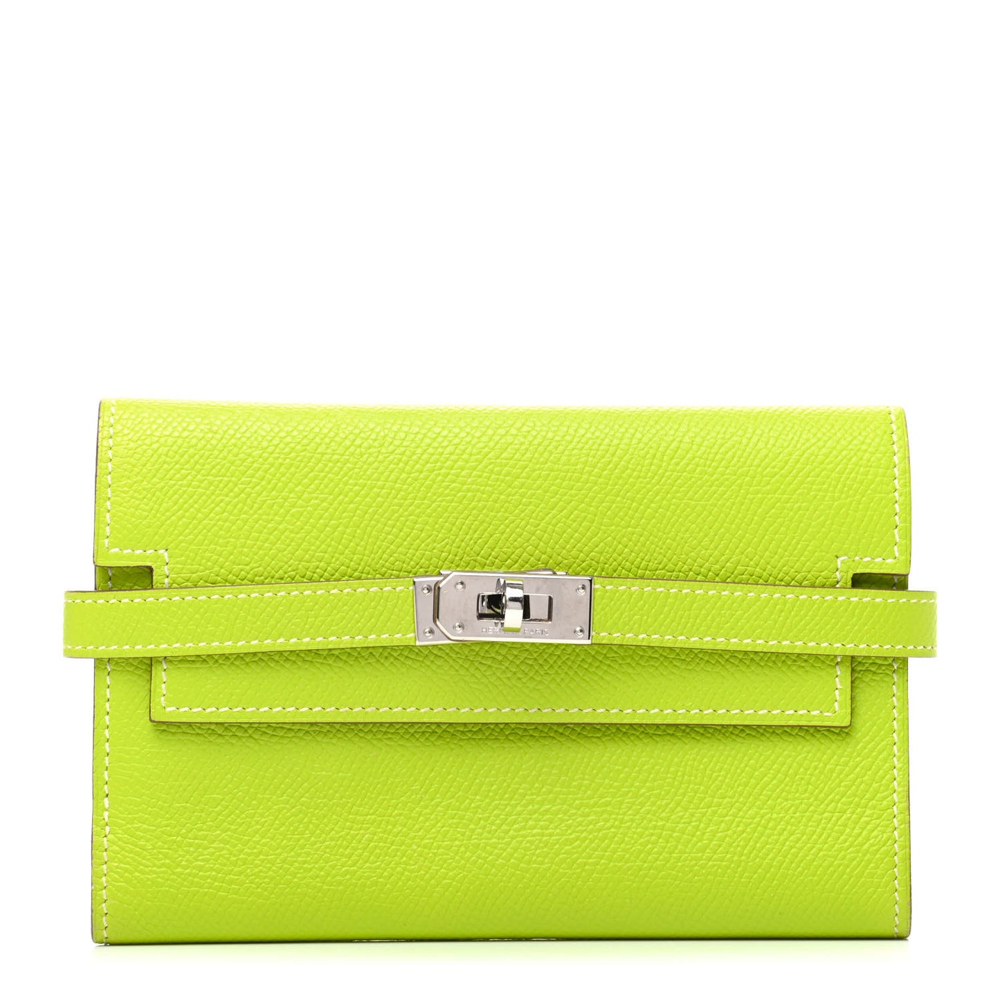 Epsom Verso Medium Kelly Wallet Kiwi Lichen