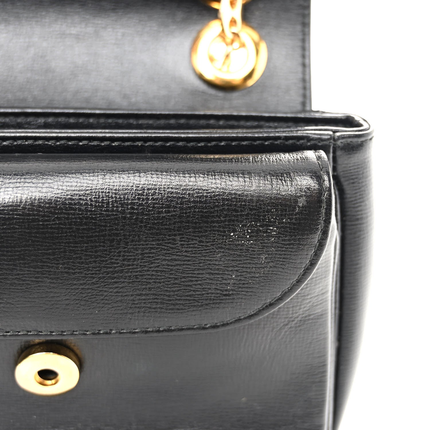 Gucci Azalea Calfskin Mini Marina Chain Shoulder Bag Black 11 of 12