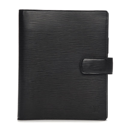 Louis Vuitton Epi Large Ring Agenda Black 1 of 7