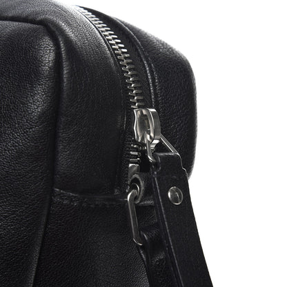 Saint Laurent Lambskin Monogram Small Lou Camera Bag Black 12 of 17