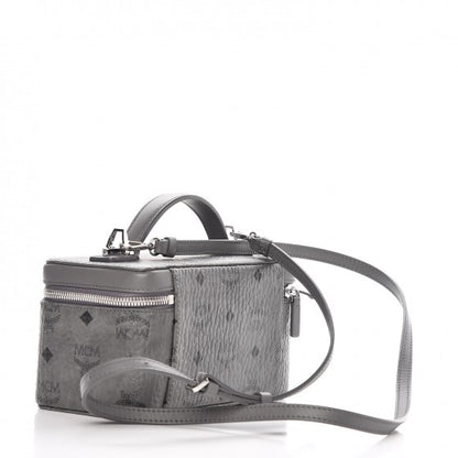MCM Visetos Vanity Case Grey 3 of 6