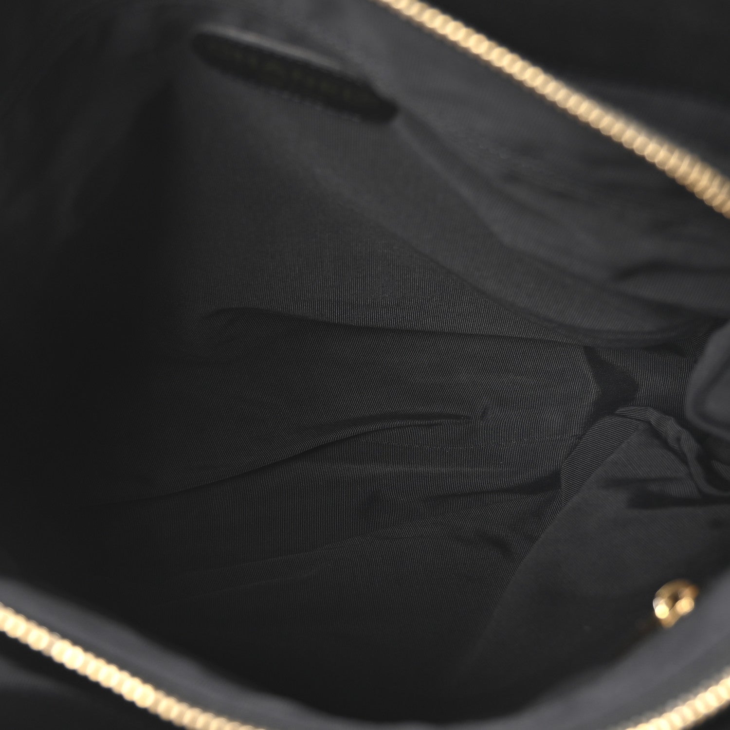 Chanel Caviar Quilted CC Shopping Tote Black 5 of 10